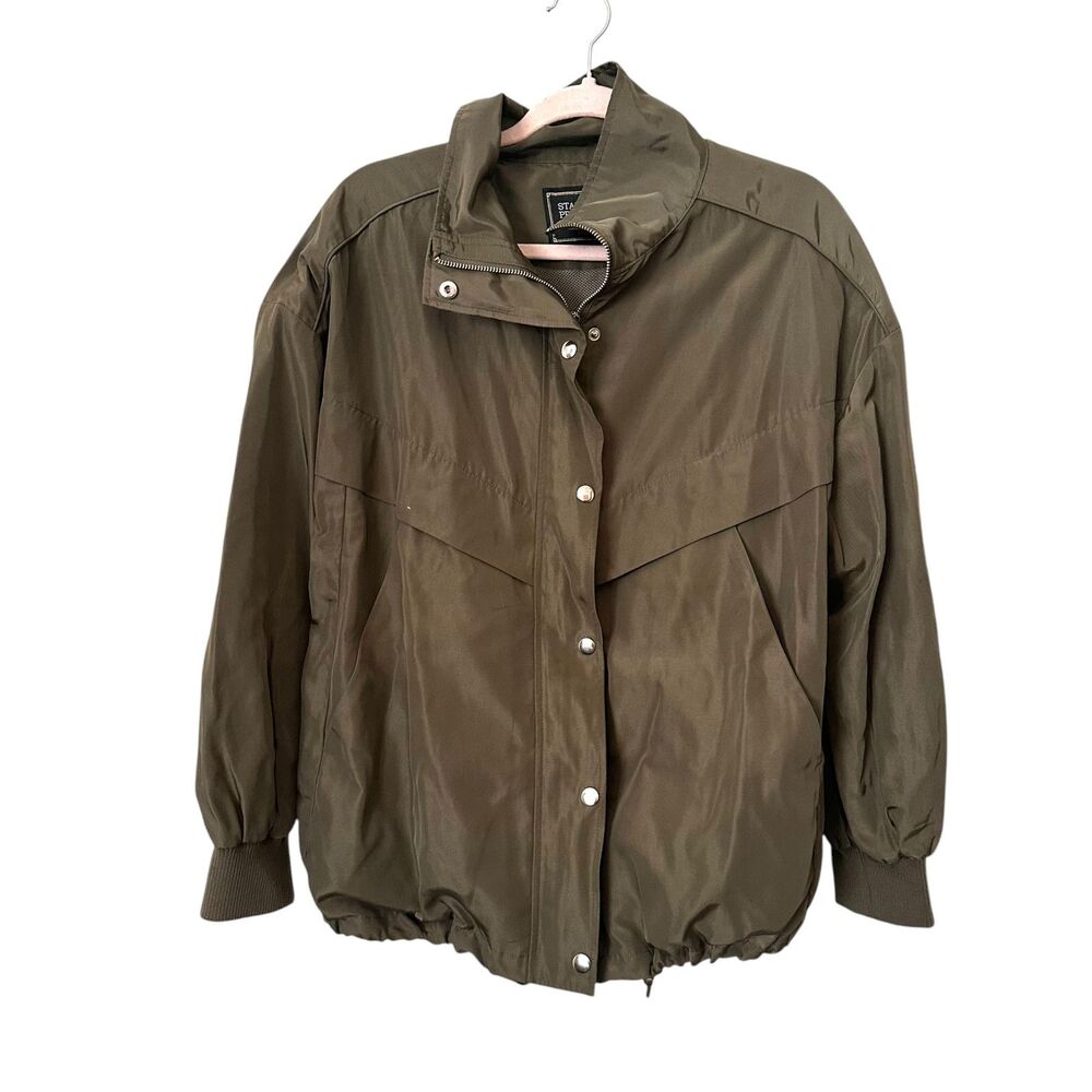 ALICIA PAGEBOY‎ Standard Progress Japanese Jacket Green Sz F (Medium)